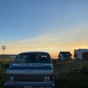 We got the car camp spot. Here is the view from where we parked.