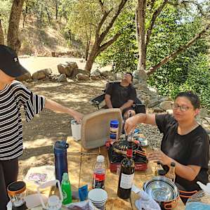 Camp bench