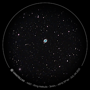 Ring Nebula taken from the field in front.