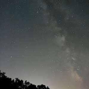 A stunning view at night