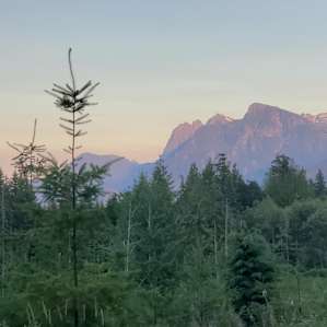 Glamping with a View