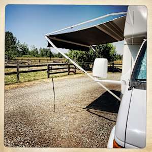 Plenty of space for our rig and awning