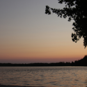 Evening on Caribou Lake