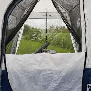 Simple Campsite Near Niagara Falls