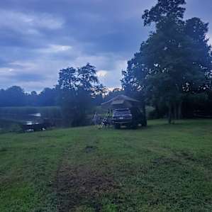 Countryside horse farm