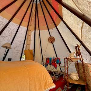 Mystic Canyon Tipi Glamping for 2!