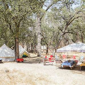 A side view of our stay.