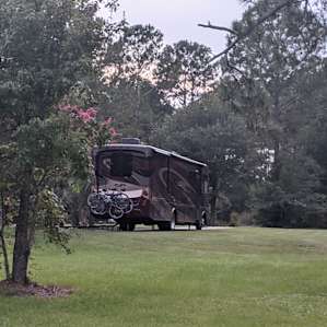 RV spot with full hookups