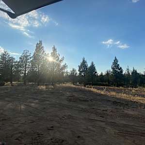 Our view from site #1.