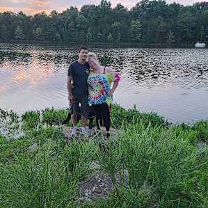 Visiting the lake