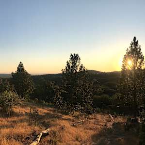 sunset from the top