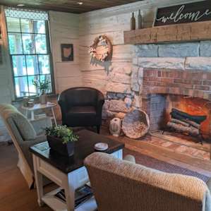Every corner of this cabin whispers relax, unwind and stay awhile.