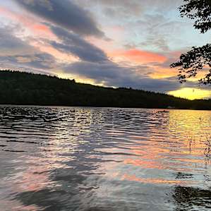 Wooded Tent Camping on Lake