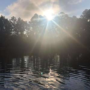 On the dock