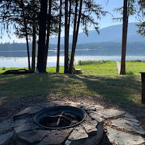 Lake front at Camp 12 Paws