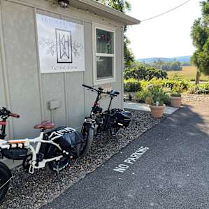 Great spot to launch from on bikes