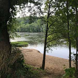 Seven Islands River front Campsites