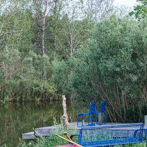 Sit back and relax or go for some canoeing.