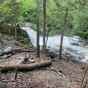 Walk to waterfall