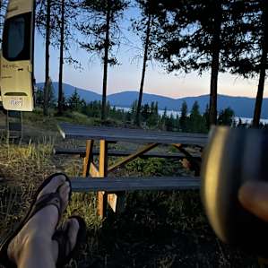 From the deck