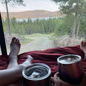 Coffee in bed.