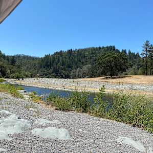 Eel River about 5 miles down the road!