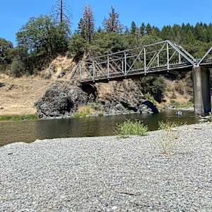Eel River about 5 miles down the road!