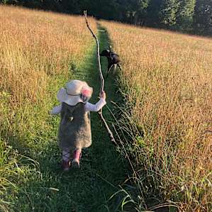 Exploring the paths in the field