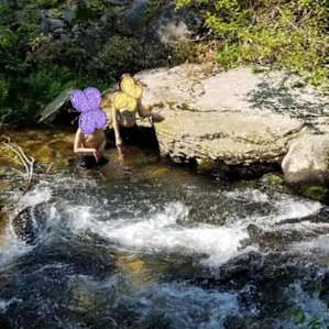 Deeper pool of water found right in camp