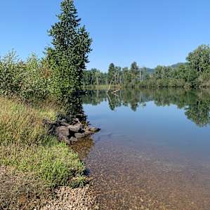 Relaxing by the River