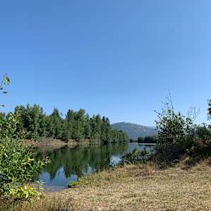 Relaxing by the River