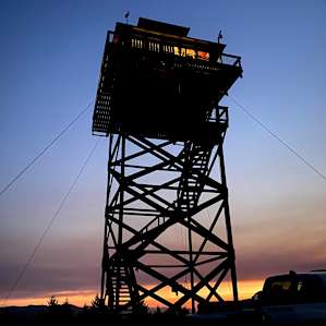 Sunset at the lookout
