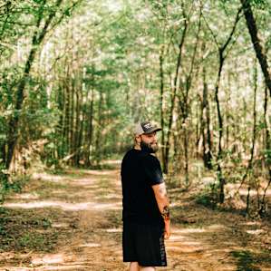 The dirt road that takes you to camp! We enjoyed the green tunnel that magically opens up to the clearing at the end.