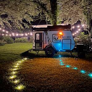 We added some of our own lights too