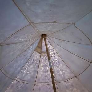 Lotus Tent on Lavender Farm-Meadery