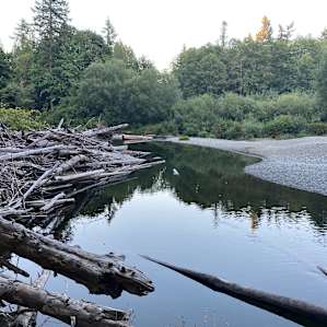 Secluded River spot to cool off and relax