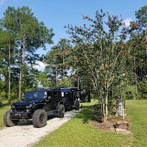 RV spot with full hookups