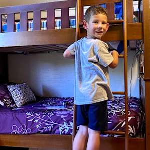 My kids loved the bunk beds