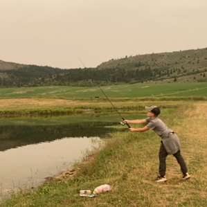 Fishing pond