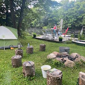 Tent Camping on South Muskoka River