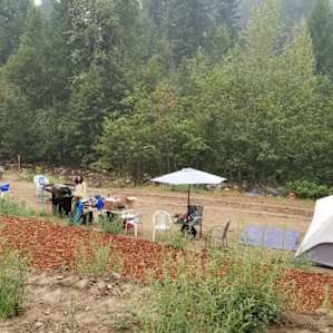 Our spot on the campground