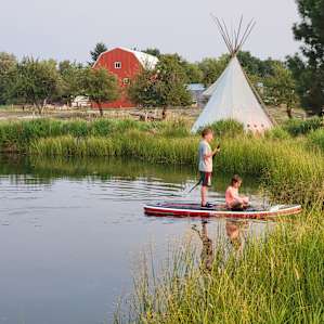 Mere's Magic Canvas Tent