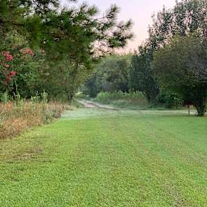 Well maintained camping area