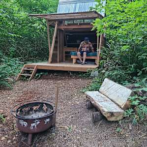Hollyhock Farm Tiny Cabin