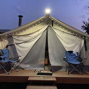 Private Glamping, with pool/hot tub