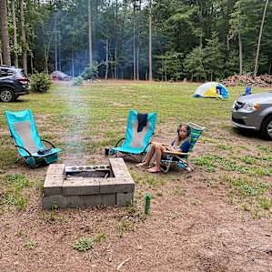 Other campers showed up while we were there
