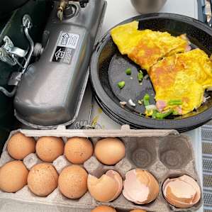 Delicious and rich farm-fresh eggs available from hosts