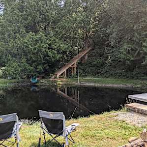 The pond was an unexpected charming place!