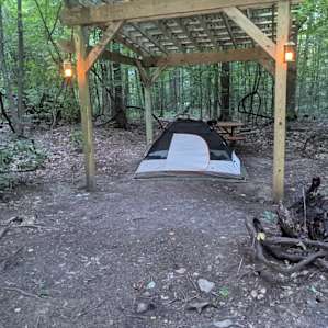 Zoar Valley Forest Retreat Campsite