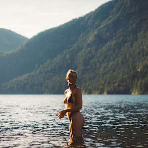 Cameron Lake, just ten minutes away, is a great place to swim or sun tan.